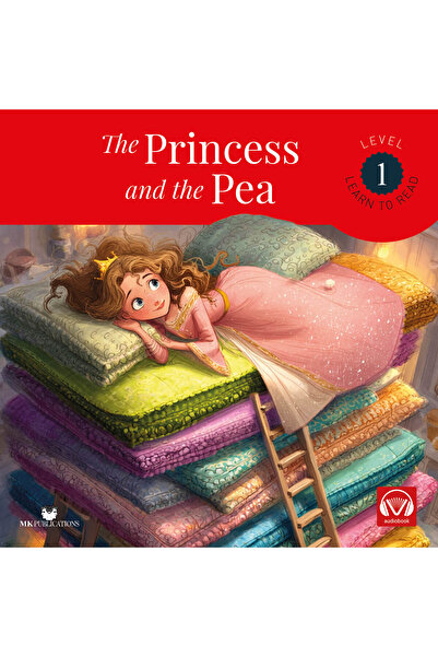 MK Publications الأميرة والبازلاء - المستوى الأول - قصة باللغة الإنجليزية