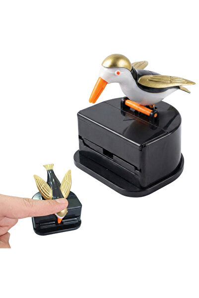 SUNUP Sn-28780 Penguin Figured Push-Open Toothpick Storage Box Toothpick Holder