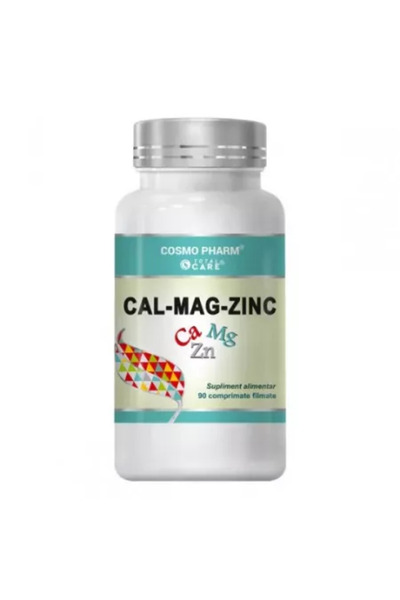 Cosmopharm Cal-Mag-Zinc, 90 επικαλυμμένα με λεπτό υμένιο δισκία,
