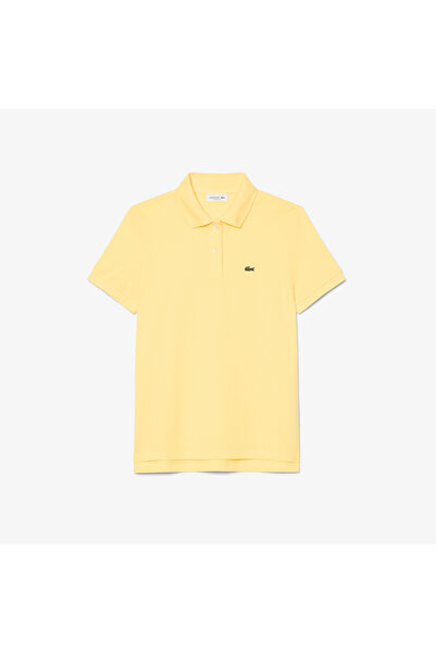 Lacoste Kadın Regular Fit Sarı Polo