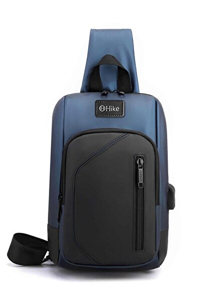 HIKE Crossbody Sling Bag Synthetic Water Resistant Unisex Small Shoulder Bag ...