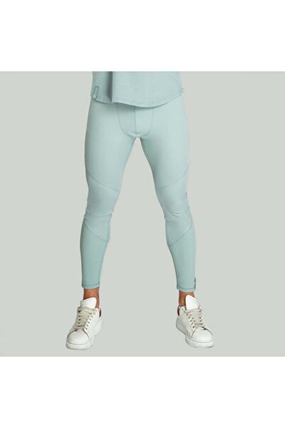 GymBeam Colanți Nebula pentru bărbați, albastru piatră