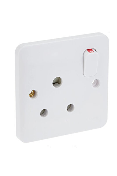 Generic 15A AC Power Socket with Surface Box, Heavy Duty Wall Outlet for Air ...