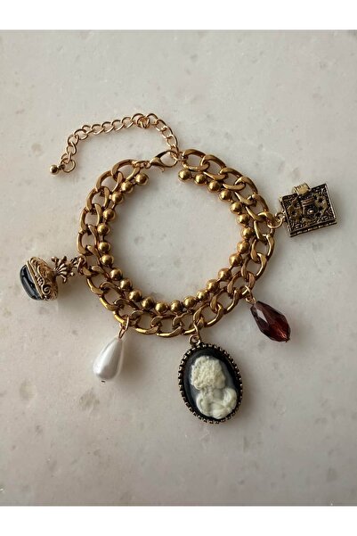 My Joyas Design سوار كاميو موديل ZR بسلسلة 20+6 سم