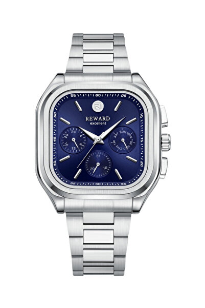 Reward Excellent Erkek Kol Saati Quartz Çelik Kordon Kare Kasa klasik spor saat
