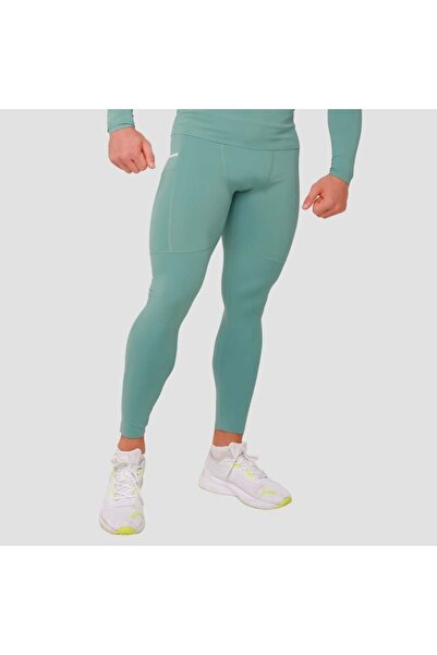 GymBeam Colanți de înaltă compresie albaștri