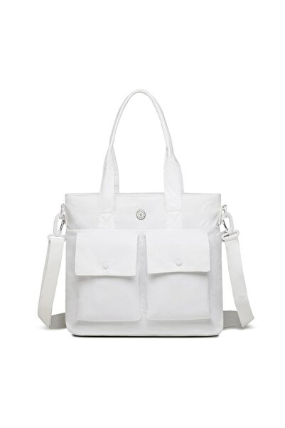 SMART BAGS Γυναικεία τσάντα ώμου Micro Poly Fabric μεγάλου μεγέθους 3345