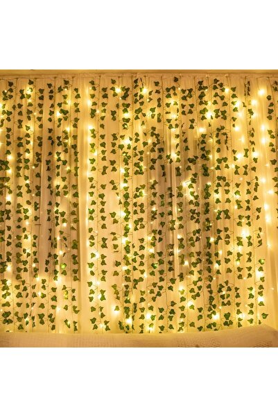 Choice 2M6.56Ft. 20LED 1Pack Realistic Greenery Vines for Indoor and Outdoor ...