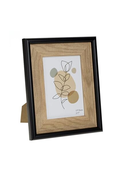 OEM Elegant wooden photo frame with black border, design - Ideal for a gift