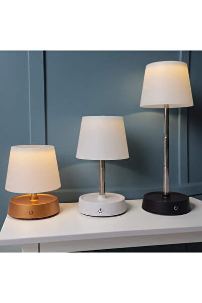 Choice white Portable Rechargeable LED Desk Lamp with USB Port, Touch Control...