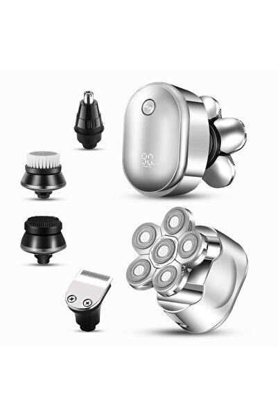 Choice مجموعة 5 في 1 ماكينة حلاقة كهربائية للرجال، قابلة لإعادة الشحن، لاسلكي...