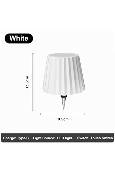 Choice مصباح LED أبيض قابل لإعادة الشحن عبر منفذ USB على شكل زجاجة نبيذ، ببطا...