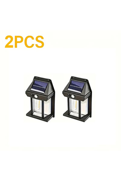 Choice 2Pcs Solar Lights Outdoor Waterproof Solar Porch Lights for Door Patio...