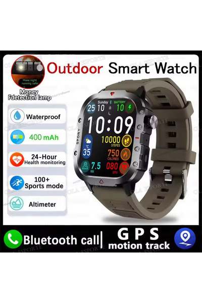 Choice ساعة ذكية جديدة من براونيش 2025 للرجال والنساء، مزودة بنظام تحديد المو...