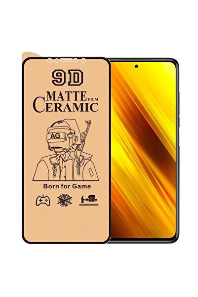 bzontech X3 Nfc Uyumlu Ekran Koruyucu 9D Mat Seramik Nano Full Kavisli