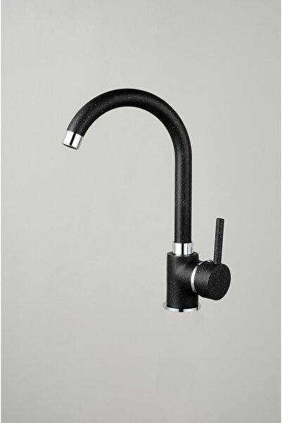 Sidef Baterie Dark, aspect granit, pipa inalta, rotatie pipa 360 °