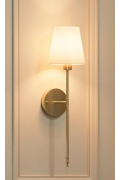 Choice مجموعة مصابيح جدارية تعمل بالبطارية، لون ذهبي، 6-10 واط، مجموعة من مصب...