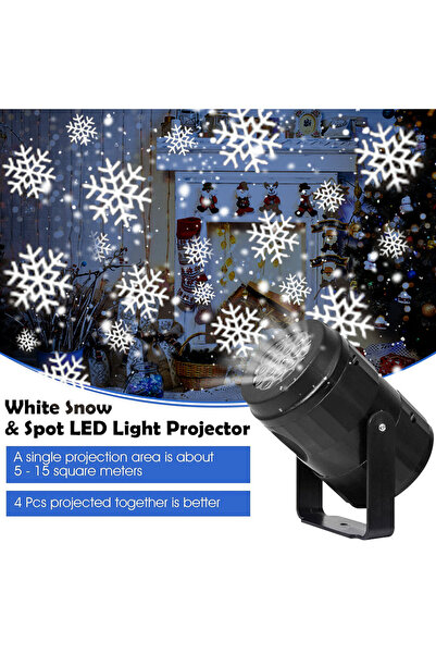 Choice Snowflake Projector Snowflake Projector Lights Christmas Decoration Ou...