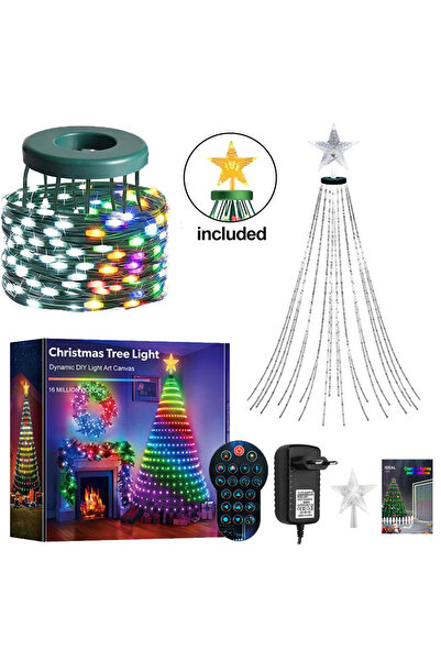 Choice USB 1.8M 400LED-EU Plug RGBIC 6.9FT 400LEDs Christmas Lights Holiday S...