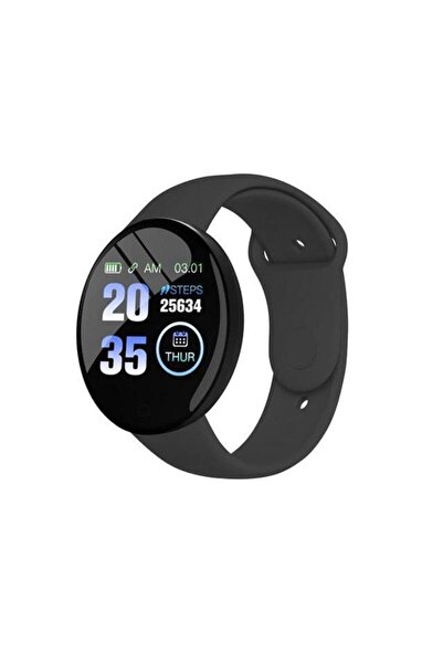 Choice black D18 Smartwatch Circular Color Screen Multiple Sports Modes Call ...