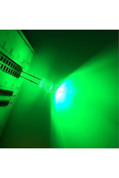 Choice 1000PCS Green 100/1000PCS 5mm Flat Top F5 Emitting Diode LED Wide Angl...