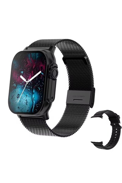 Choice3 with original box Black Mesh Belt 2025 T900 Ultra 2 Smart Watch Men 4...