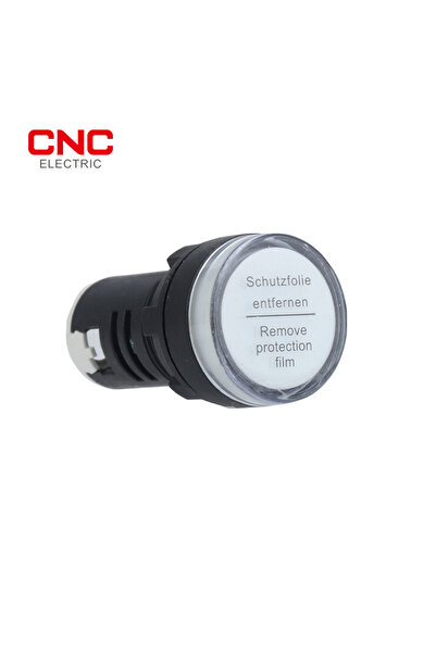 Choice1 220V White CNC AD22-22DS 30mm Panel Mount LED Power Electronic tor Pi...