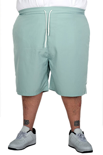 ModeXL شورت سباحة للرجال مقاس كبير من مود XL، أبيض اللون 21451 أخضر مائي