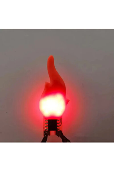 Choice B-Red 3V Led Flash Flame Flowing Filament Candles Edison Bulb LED Fila...