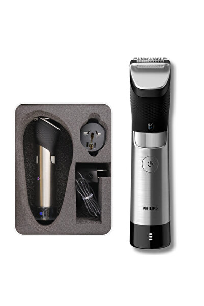 Philips Black Norelco Series 9000 BT9810, Ultimate Precision Beard and Hair T...