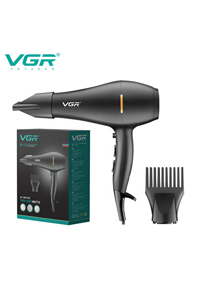 Choice مجفف شعر احترافي عالي الطاقة من الاتحاد الأوروبي VGR، سهل التعليق، منا...