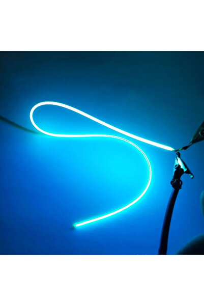 Choice 300mm Ice Blue New LED Same End Filament Flexible Ultra Slim 3V Spiral...