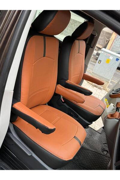 AKINCI Compatible with Volkswagen Transporter 4+1 2015-2024 - Auto Seat Cover