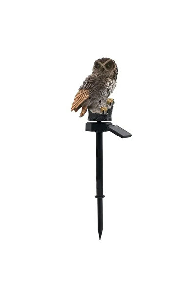 Choice brown 1PC Solar Lamp Owl Animal Solar Garden Lights Solar Powered Sola...