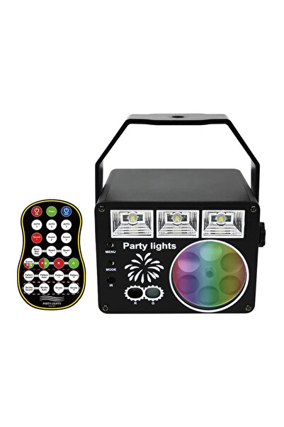 Choice جهاز عرض ليزر محمول من طراز C للحفلات الموسيقية، مزود بجهاز تحكم عن بع...