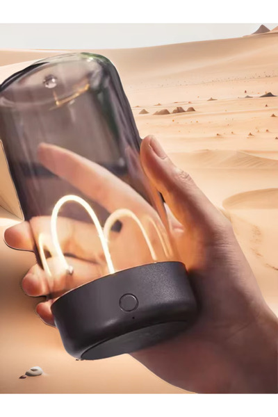 Choice 0-5W Natural Light Dark gray 1 novel and interesting USB charging magn...