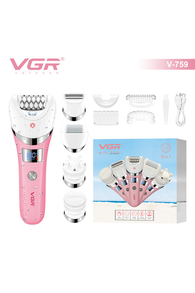 Choice Pink VGR Hair Trimmer Electric Epilator Hair Removal Personal Care App...