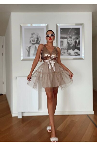 1Moda1Tarz Imported Fabric, Top Sequins, Bottom Tulle, Belt Included, Special...