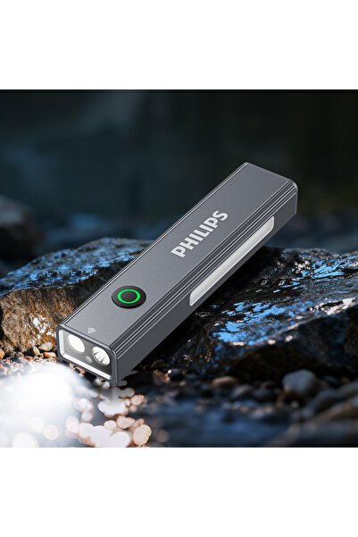 Philips SFL6257-1pcs New Flashlight 600LM Supports 3 Type Dimming UV light, R...