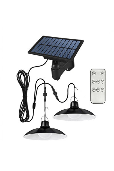 Choice Warm light D Solar Pendant Lights, An LED Solar Light With a Remote Co...