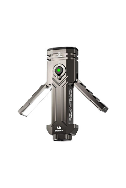 Choice مصباح يدوي قابل للطي من نوع ووركوس HD02، رمادي بنمط ليلة مرصعة بالنجوم...