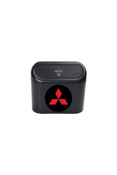 Autohelix MSA Car Trash Can For Storage And Cleaning For Mitsubishi