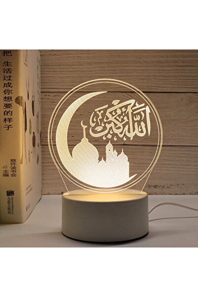 Choice مصباح ليلي يعمل بمنفذ USB - 11 مصباح ليلي ثلاثي الأبعاد على شكل قلعة ق...