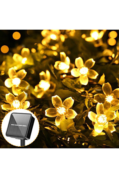 Choice 5M warm light 5M 20LED Solar String Lights Outdoor Waterproof Cherry B...