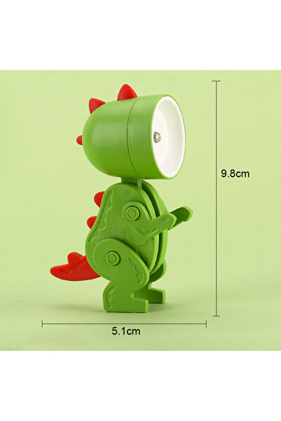 Choice Green LED Night Lights Battery Magnetic Folding Nights Lamp Bedroom Be...