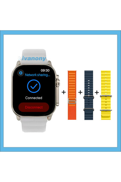 Choice مع علبة البيع بالتجزئة B الأصلية، ساعة HK11 ULTRA3 الذكية، تدعم سماعات...