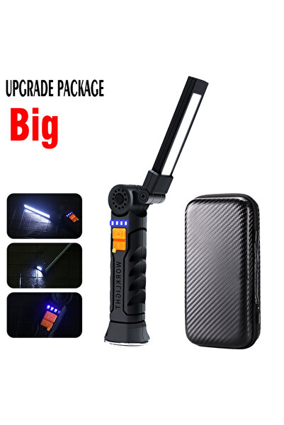 Choice L-Upgrade Package Rechargeable LED Flashlight Work Light with Magnet &...