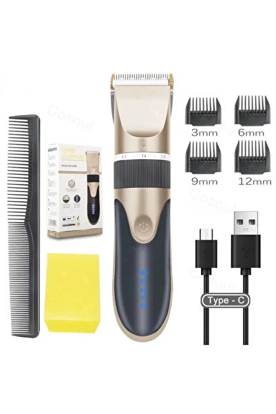 Choice ماكينة حلاقة شعر كهربائية لاسلكية قابلة لإعادة الشحن من جولد بروفيشنال...