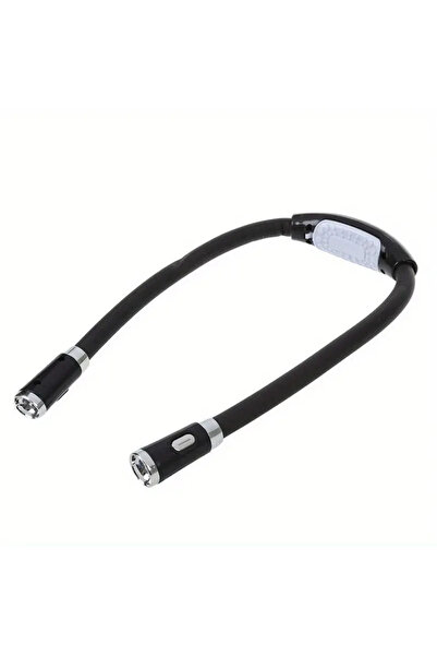 Choice ضوء كتاب LED أسود للرقبة، مصباح LED محمول للتخييم والقراءة متعدد الاست...