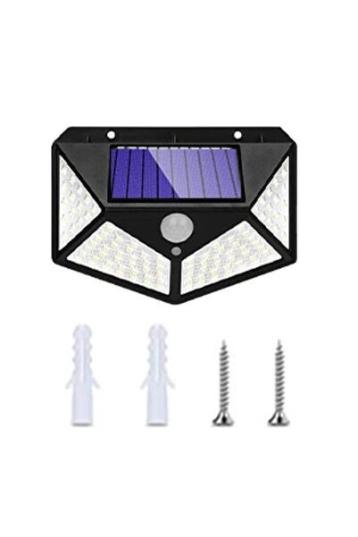 Choice Black Solar Security Lamp Outdoor Garden Decor Waterproof Solar Powere...